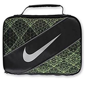 Nike Large Insulated Lunchbox - black/volt, one SZ
